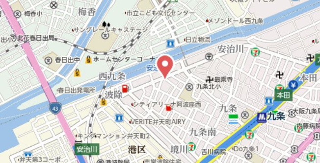 【地図】 | セオリー大阪ルチア