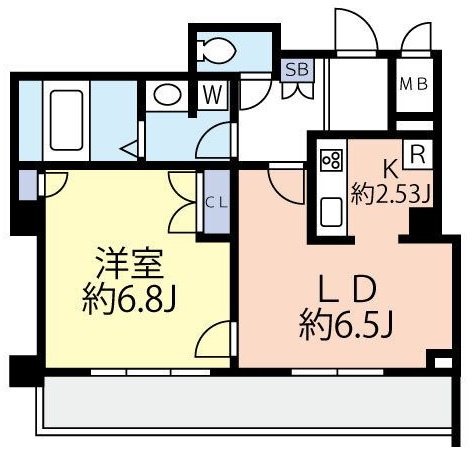 グランヴァン中野新橋の間取り|間取りです。
