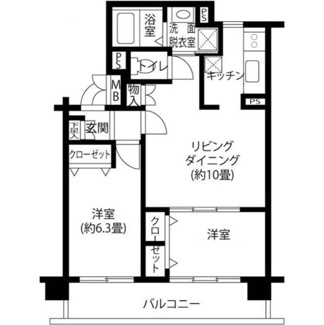 【間取り】 | リンデンハイム | 間取りです。