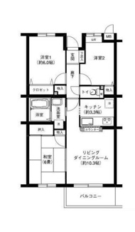 【間取り】 | オークヴィレッジ調布 | 間取りです。