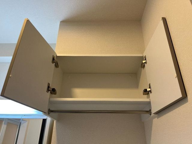 ディアバルドの収納|洗濯機上部収納