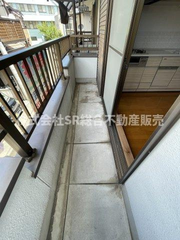友井3丁目中古戸建のバルコニー|陽当たり良好で洗濯物が乾きやすいです！