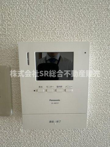 友井3丁目中古戸建のセキュリティ|来客時に直接顔を合わせずにやりとりしたり、不審者の侵入を防いだりとセキュリティー面で重宝する設備です！