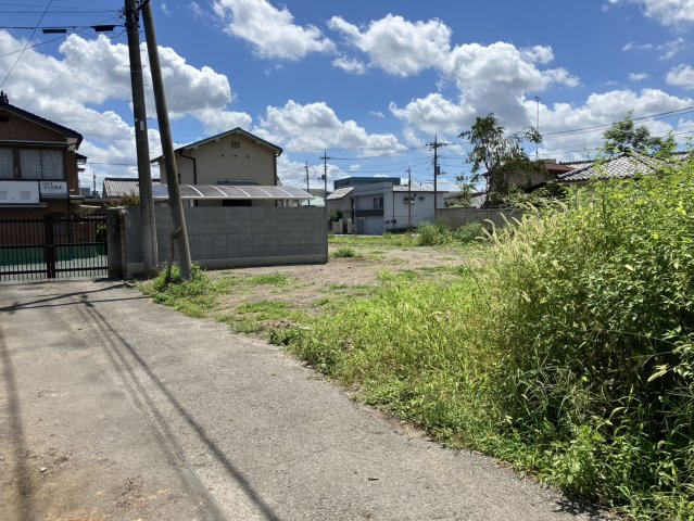 桐生市巴町一丁目土地西側