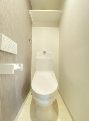 コアスクエアIIのトイレ|ゆったりとした空間のトイレです