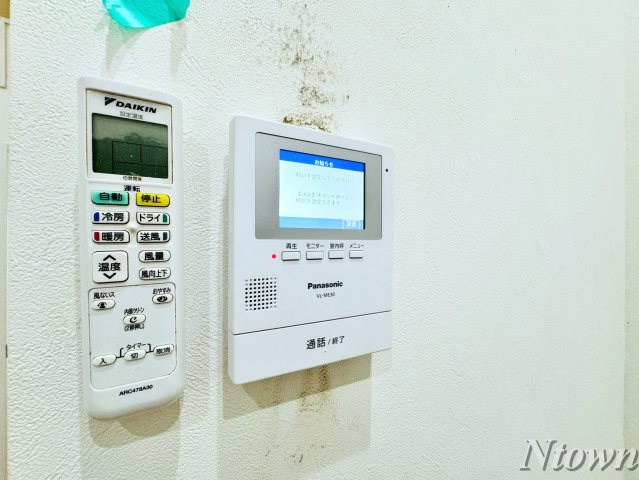 【セキュリティ】 | ヴァンクール中小田井 | モニター付きインターフォンです