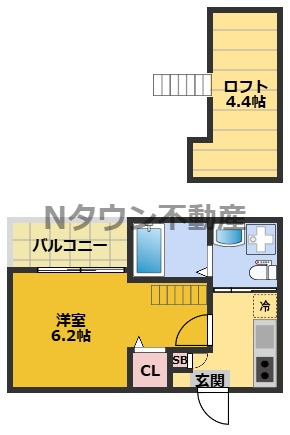 【間取り】 | ヴァンクール中小田井 | 間取りです。