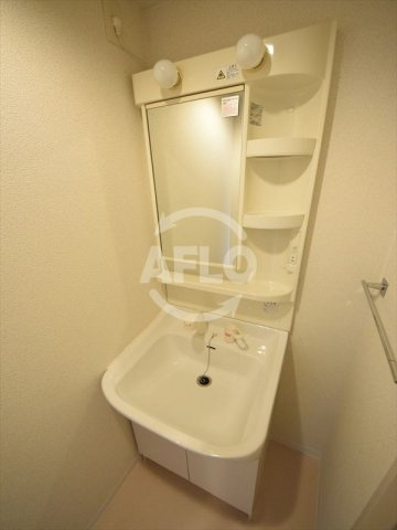 エス・キュート上本町イーストの独立洗面台|エス・キュート上本町イースト　洗面化粧台