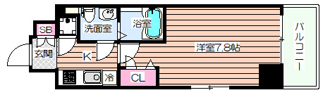 【間取り】 | ジュネーゼグラン福島Noda