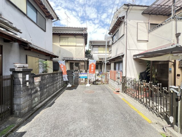 奈良県桜井市金屋の前面道路含む現地写真