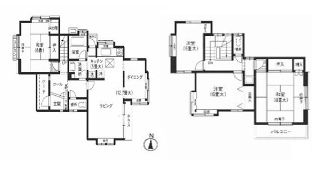 本庄市児玉町児玉　中古戸建の間取り|図面と現況が異なる場合、現況を優先とします。