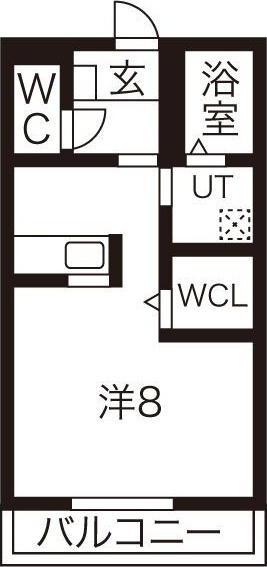 ジュネス八ツ面C棟　　刈谷市近郊の賃貸ならクラスホーム刈谷店の間取り