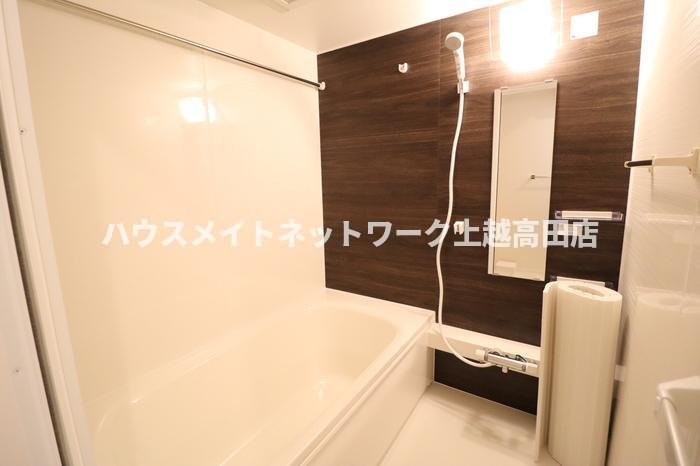 シャインピークス上越妙高 Ｃの浴室|浴室１坪（追焚機能付）