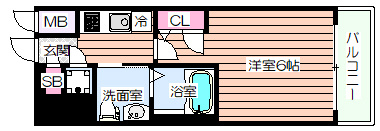 【間取り】 | エスリード福島シティグランツ
