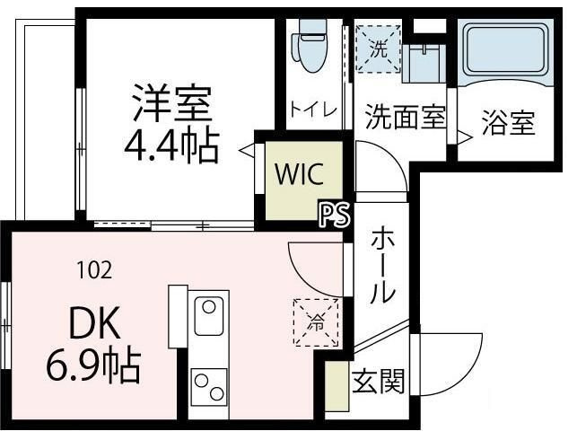 レジーナ川崎の間取り