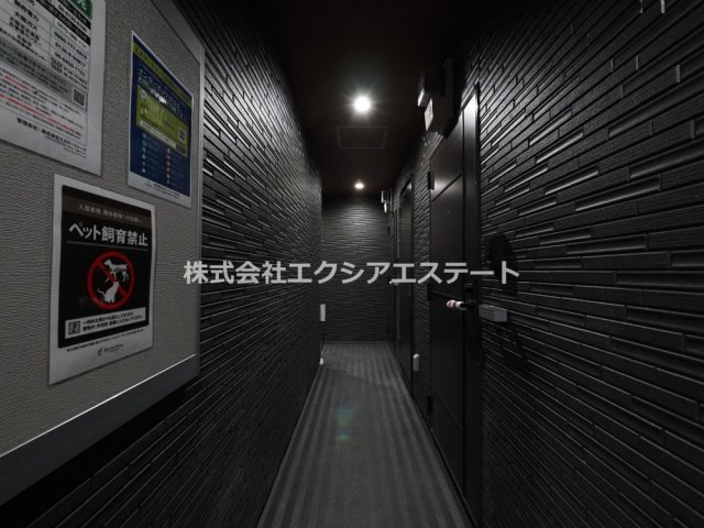 ロイヤルコートあびこのロビー