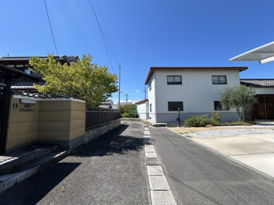 【前面道路含む現地写真】 | 草津市上笠１丁目