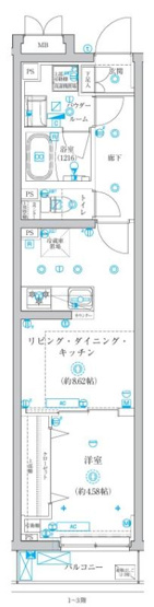 【間取り】 | アーバンパーク成増Ⅱ