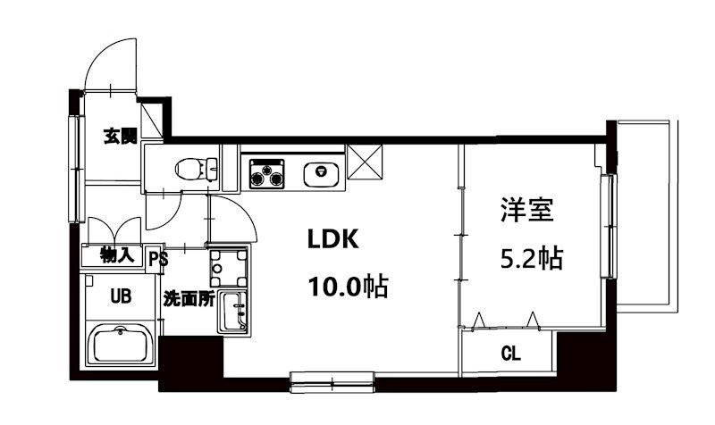 エム・グランヴィア駒形の間取り|間取りです。