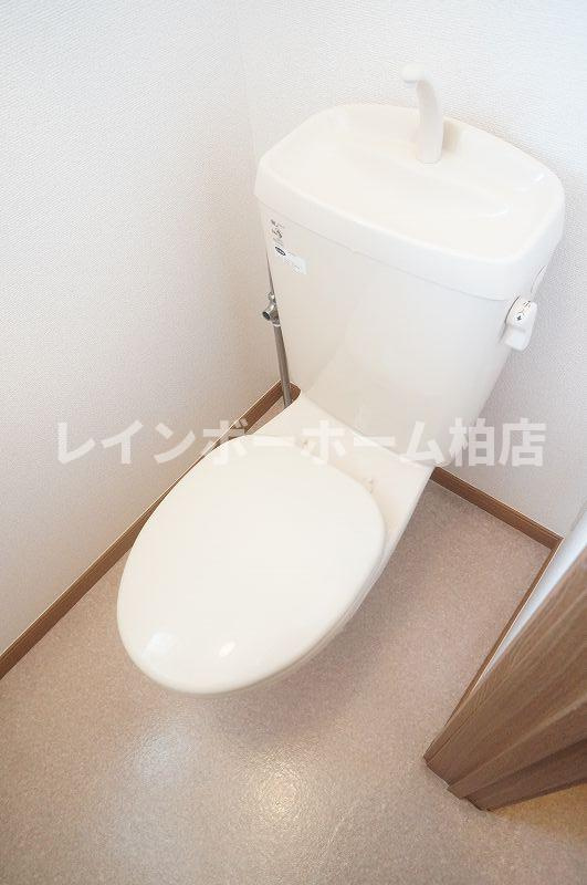 【仲介手数料：50％OFF】対象物件！のトイレ|シンプルで使いやすいトイレです