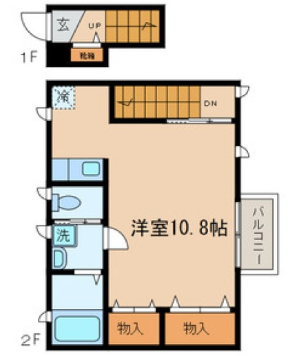 シャテランジュ光ヶ丘Ⅲの間取り|間取りです。