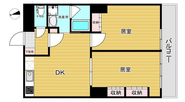 佐々木コーポの間取り
