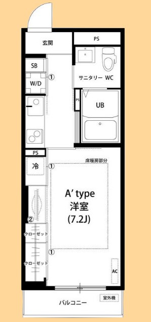 リブリ・四季の間取り