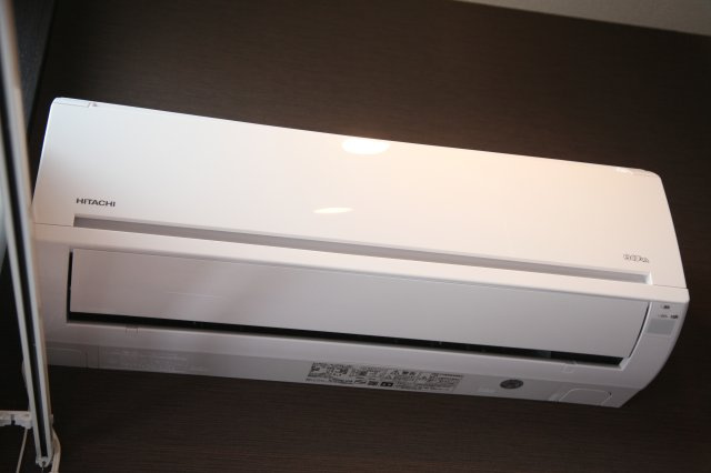 【設備】 | クレオ姪浜拾番館 | エアコン付きで快適にお過ごしいただけます。