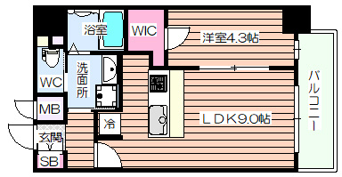 【間取り】 | ワールドアイ京町堀