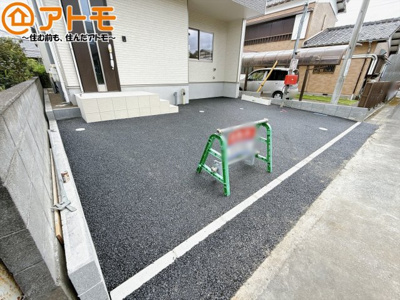 【駐車場】 | 清水区袖師町第6　新築戸建　全1棟 | 2台の駐車スペースです♪