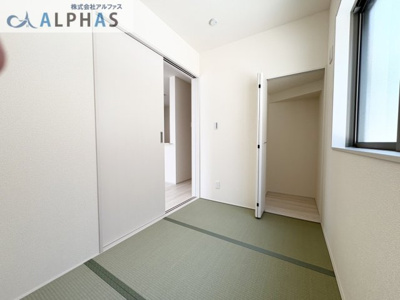 【和室】 | 明石市魚住町金ケ崎　新築戸建 | ■和室があり落ち着いた雰囲気♪