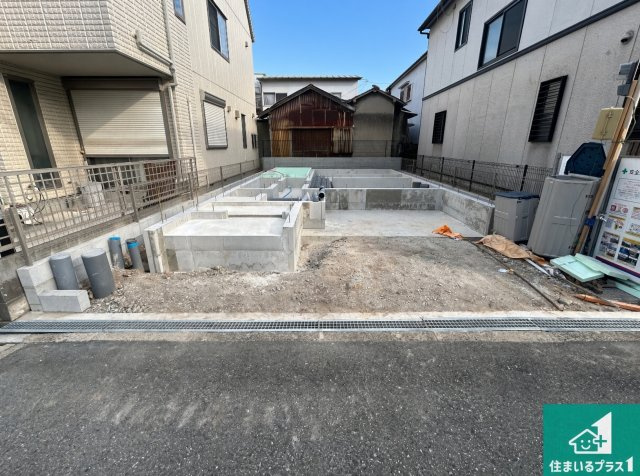 堺市堺区新在家町西　第1期　新築一戸建ての外観|現在の進捗状況です！順調に作業進行中、完成が待ち遠しいです！詳細の間取り等、お気軽にお問い合わせください！