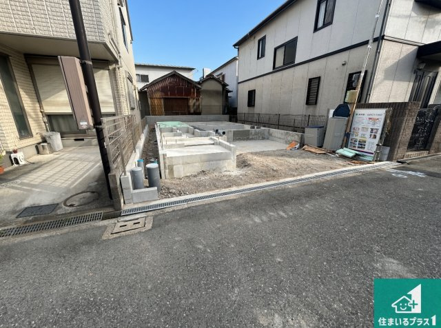 堺市堺区新在家町西　第1期　新築一戸建ての外観|現在の進捗状況です！順調に作業進行中、完成が待ち遠しいです！詳細の間取り等、お気軽にお問い合わせください！