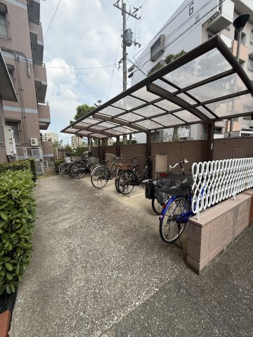エバーライフ筥松第1の駐輪場