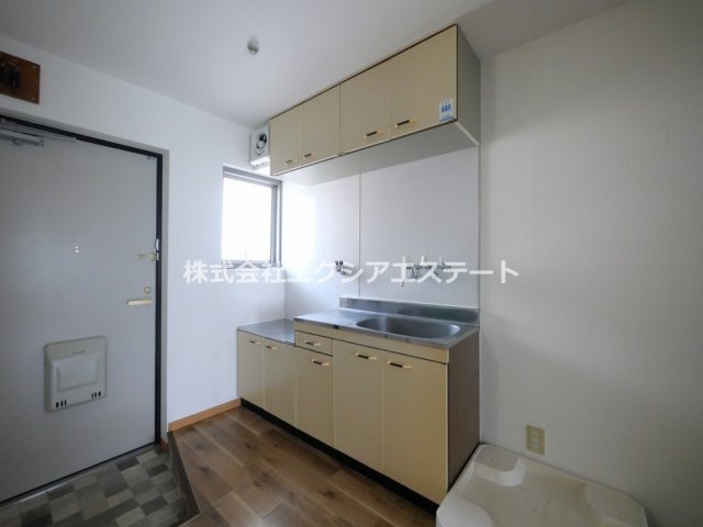 筆ヶ崎マンションのキッチン