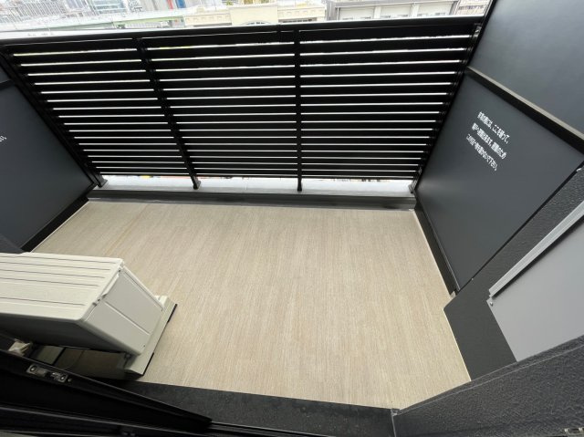 メイクス名駅南Ⅱ　名古屋市賃貸　仲介手数料無料のバルコニー