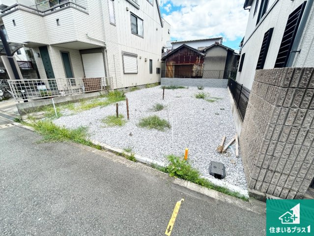 堺市堺区新在家町西　第1期　新築一戸建ての外観|周辺は落ち着いた街並みの住宅地！子育てがしやすい住環境です！まだ未完成ですが、現地でしかわからない事もございます。是非一度ご覧ください。