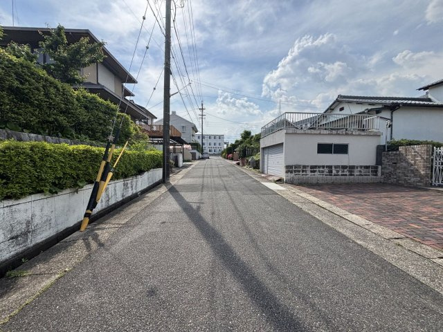 天白区高宮町土地の前面道路含む現地写真