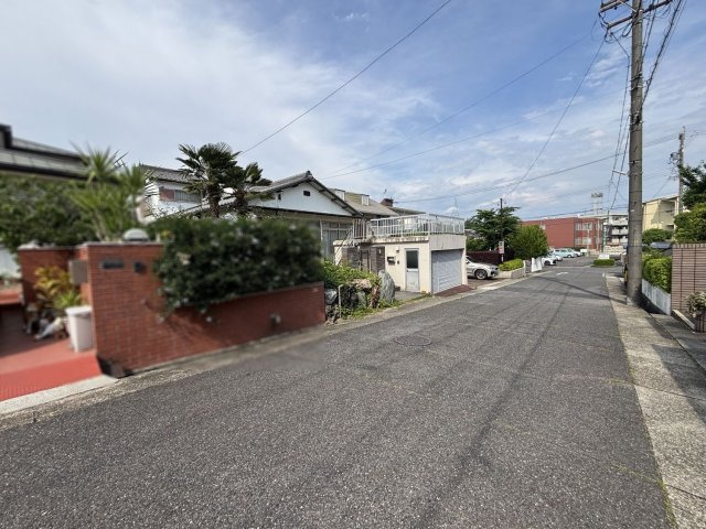 天白区高宮町土地の前面道路含む現地写真