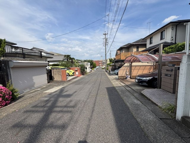 天白区高宮町土地の前面道路含む現地写真