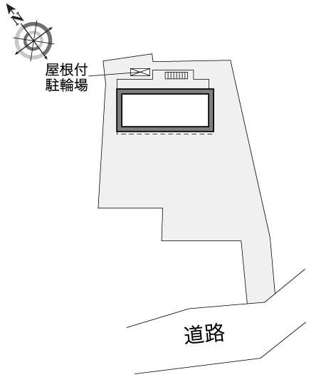レオパレスブルーヒルズＨＫの区画図