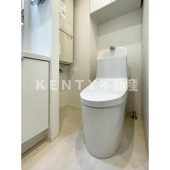 【トイレ】 | ミリアレジデンス品川中延 | コンパクトで使いやすいトイレです