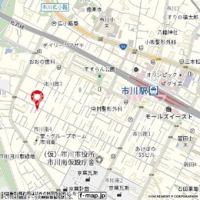 ジュネパレス市川第０３の外観