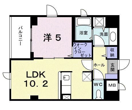 ボガータの間取り