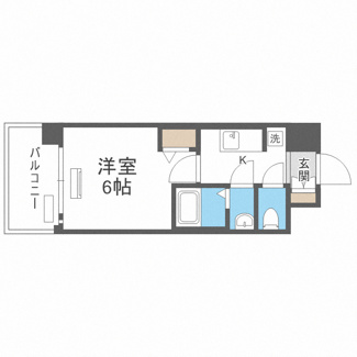 【間取り】 |  レオンコンフォート京橋EAST