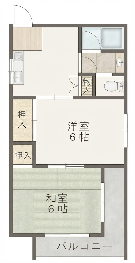 シャトルハリマの間取り