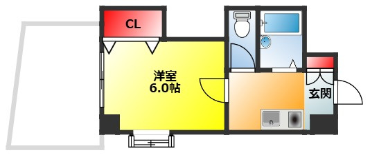 【間取り】 | ノルデンハイム柴島
