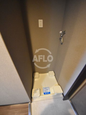 サムティ京橋Fⅼussのセキュリティ|サムティ京橋Fluss　洗濯機置き場