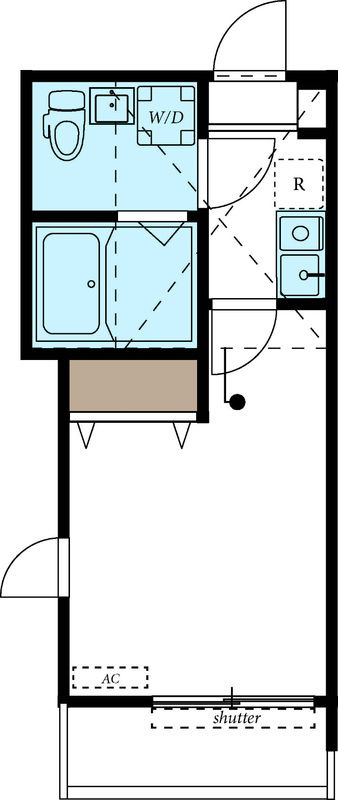 FERIO三ツ沢の間取り