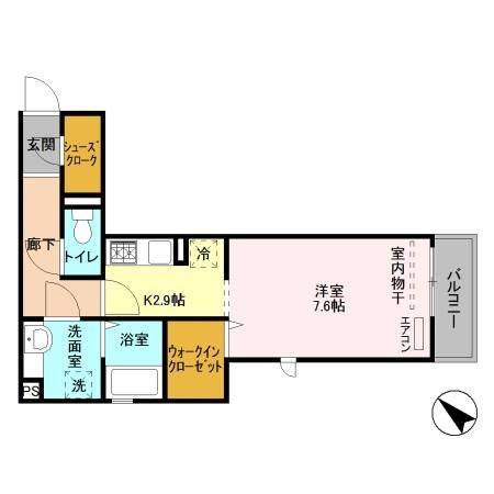 クレール馬橋の間取り